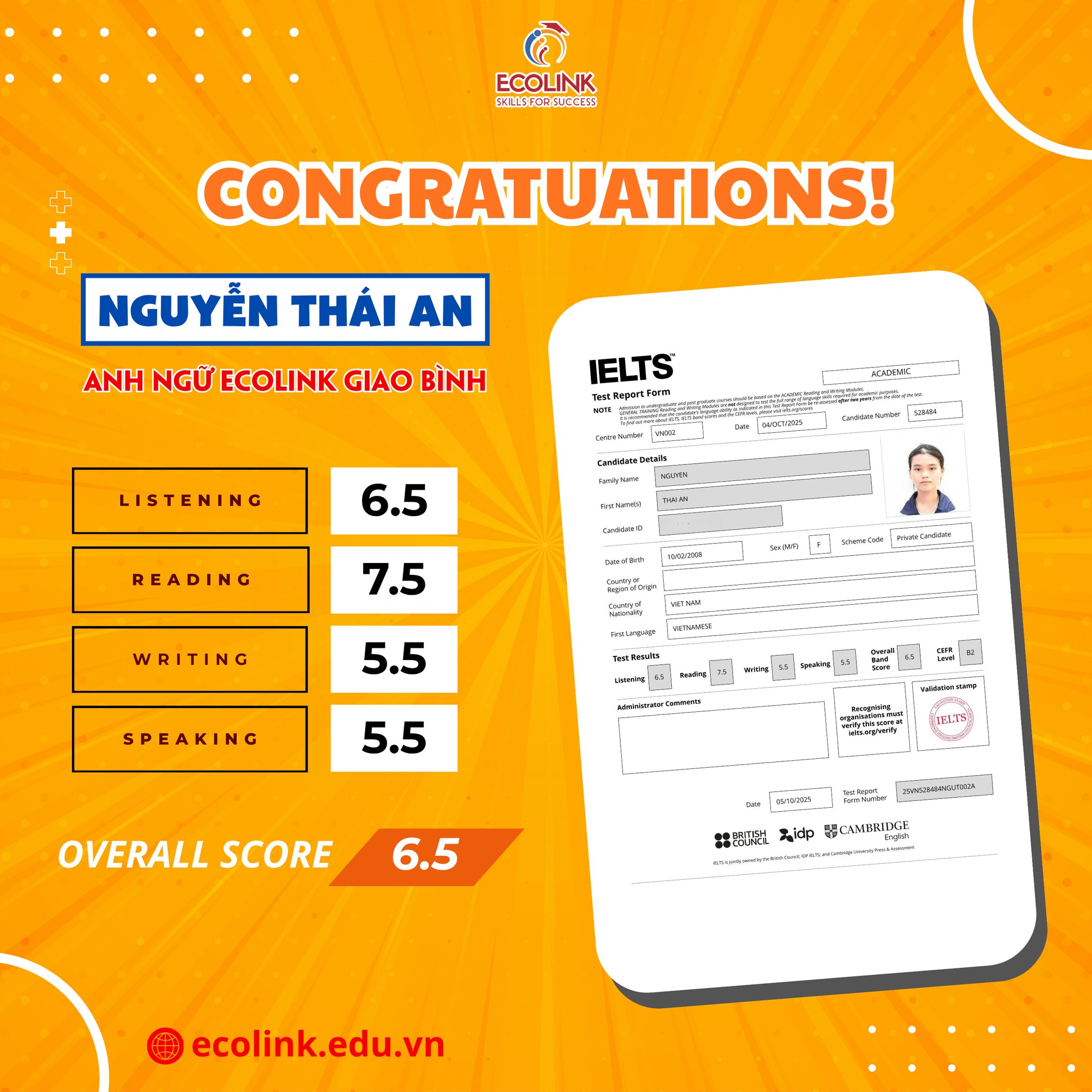 Hoc-vien-nguyen-thai-an-co-so-ecolink-giao-binh-dat-band-diem-6.5